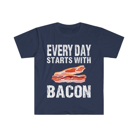 Everyday Start With Bacon T-shirt