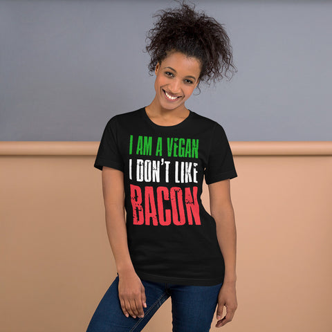 I'm a vegan I don't Like Bacon 2 T-shirt